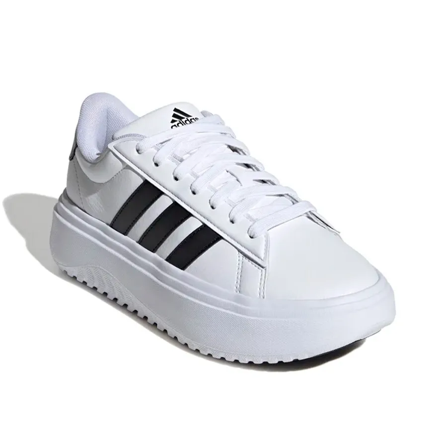 Imagen 1 de 7 de Zapatillas adidas Grand Court Plataforma-BLANCO/NEGRO