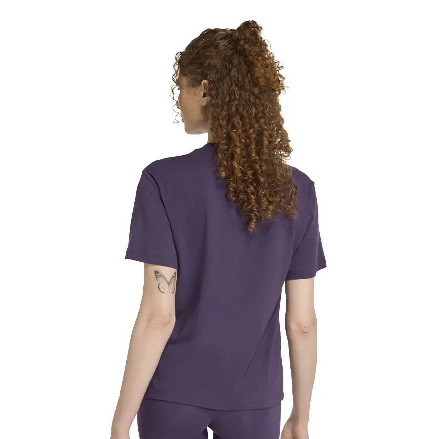 Imagen 2 de 5 de Remera adidas Essentials Small Logo-MORADO