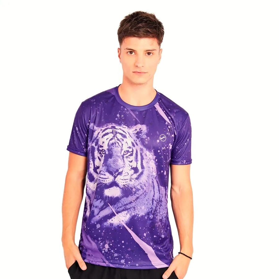 Imagen 0 de 4 de Remera Snauwaert Tiger-PURPURA