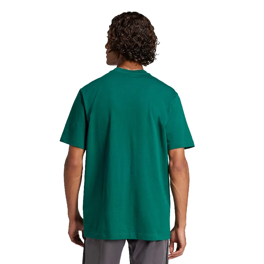 Imagen 2 de 5 de Remera adidas Essentials Logo Pequeño-VERDE