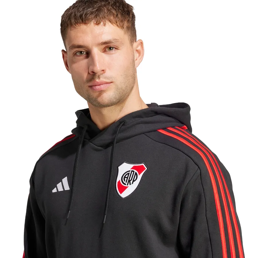 Imagen 4 de 6 de Buzo adidas River Plate Dna-NEGRO/ROJO
