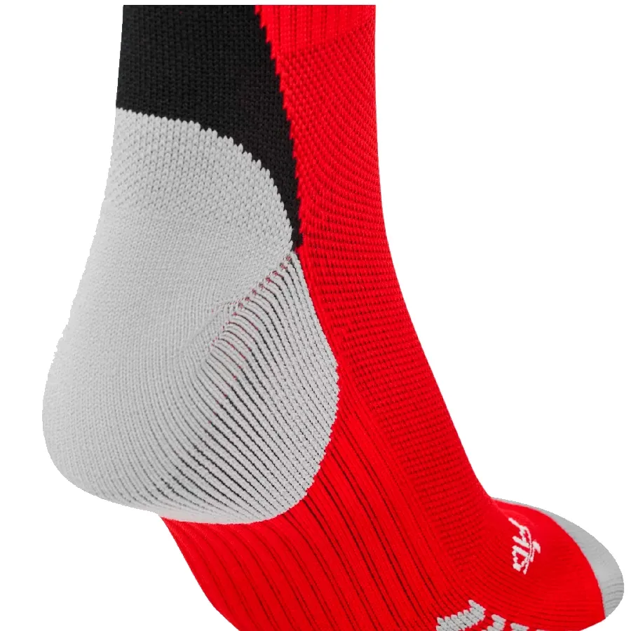 Imagen 3 de 4 de Medias adidas Tercer Uniforme River Plate 25/26-ROJO/NEGRO