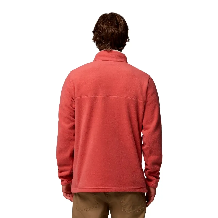 Imagen 2 de 4 de Buzo Columbia Steens Mountain Half Snap II-ROJO/BEIGE