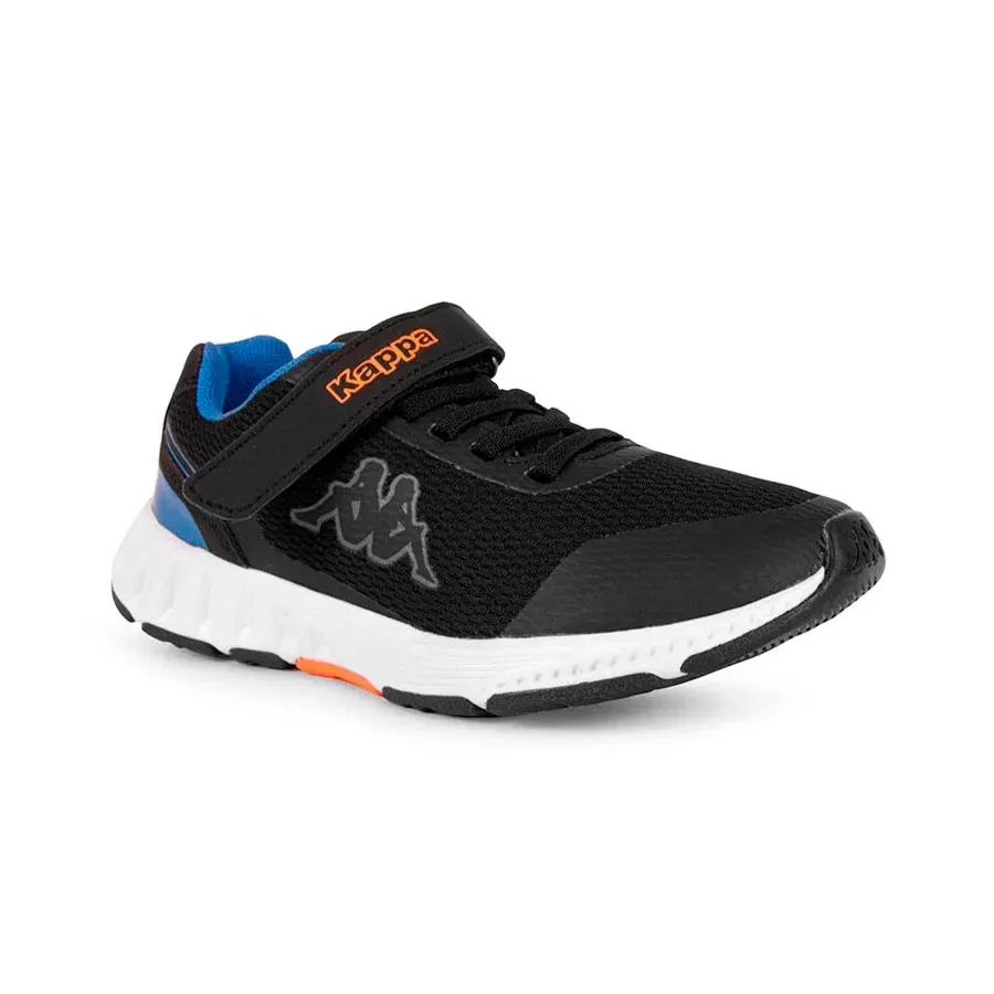 Imagen 1 de 5 de Zapatillas Kappa Logo Faster Ev Kid-NEGRO/AZUL