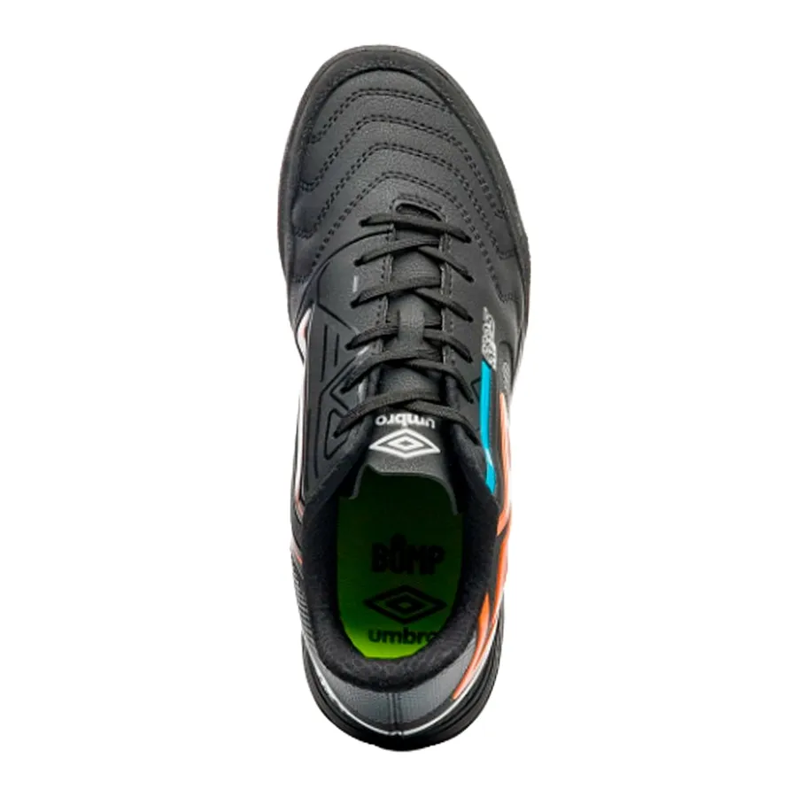 Imagen 3 de 7 de Botines Umbro Pro 5 Bump Club Tf-NEGRO/NARANJA