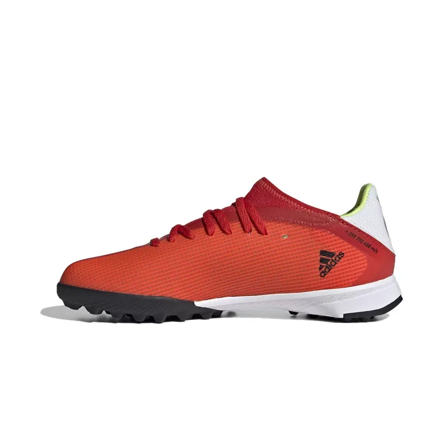 Imagen 5 de 7 de Botines adidas X Speedflow.3 Pasto sintético-ROJO/NEGRO/NARANJA