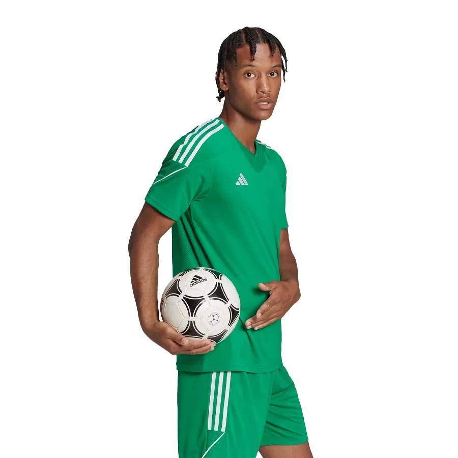 Imagen 4 de 7 de Camiseta adidas Tiro 23-VERDE/BLANCO