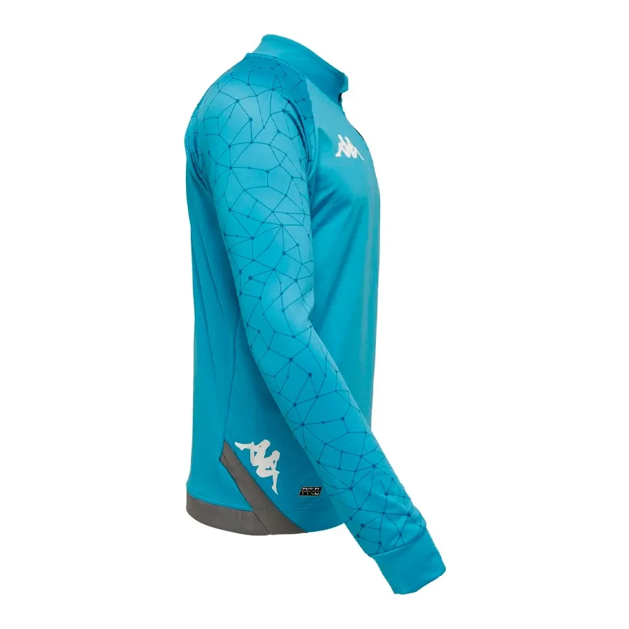 Imagen 3 de 6 de Buzo Kappa De Entrenamiento Racing-TURQUESA