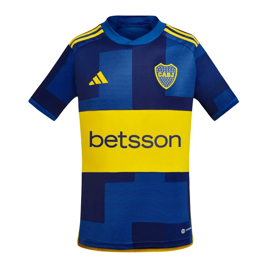 Imagen 0 de 3 de Camiseta adidas Boca Junior Titular 23/24-AZUL/AMARILLO