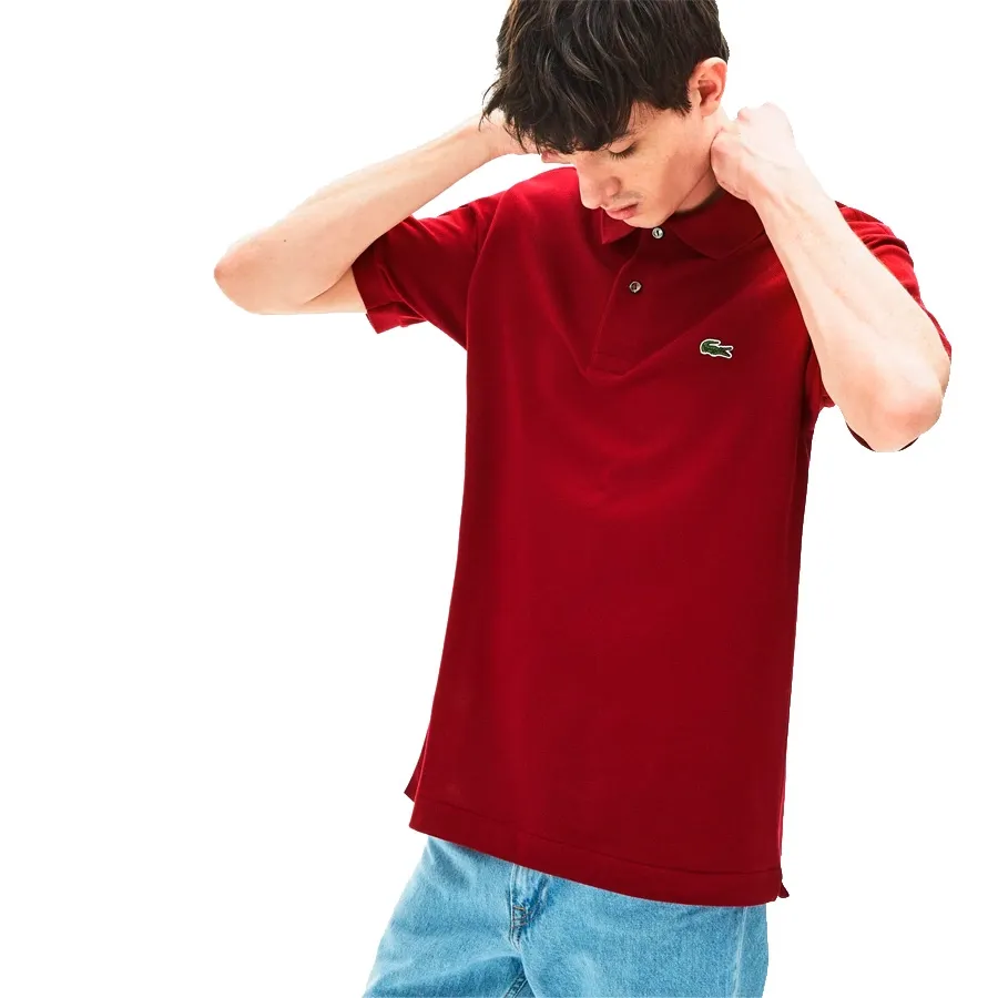 Imagen 1 de 5 de Polo Lacoste Chemise Col Bord-BORDO