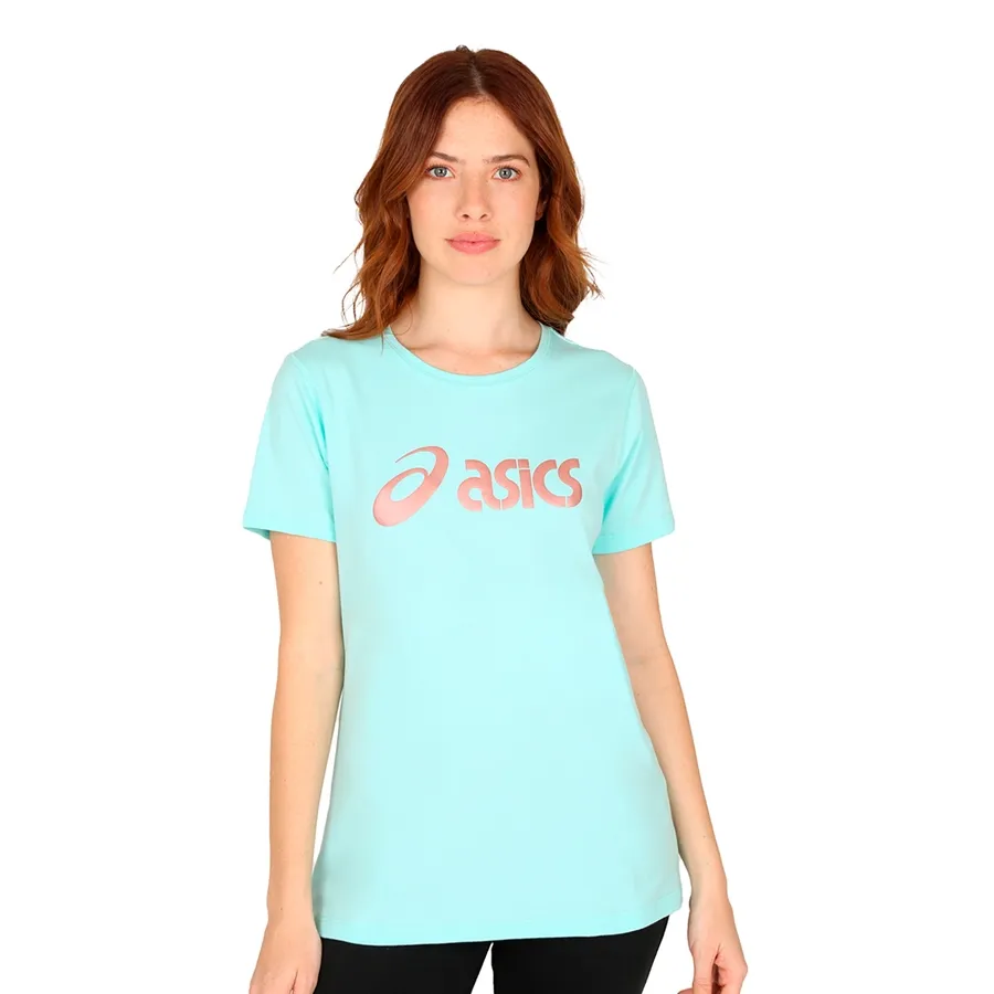 Imagen 0 de 3 de Remera Asics Icon Shimmer Ss22-CELESTE