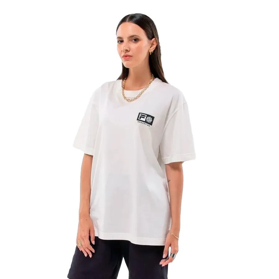 Imagen 1 de 6 de Remera Fila Lolla Back-BLANCO