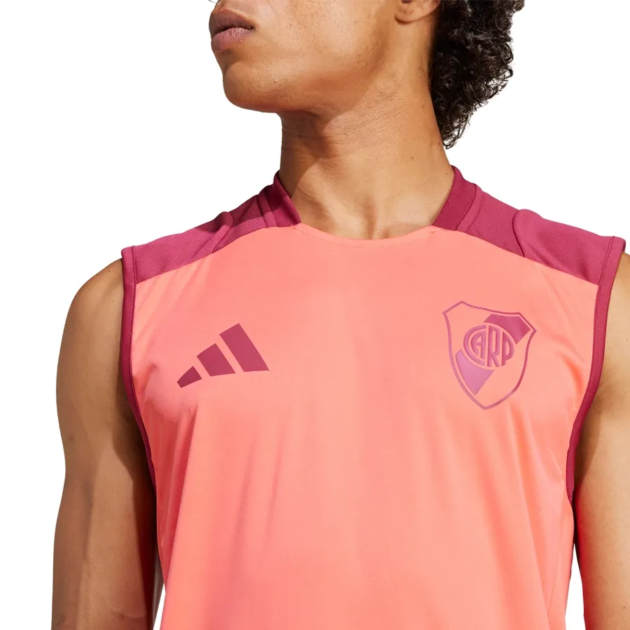 Imagen 2 de 5 de Musculosa adidas River Plate 24/25-SALMON/BORDO