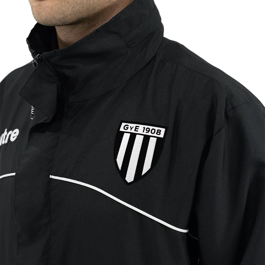Imagen 3 de 8 de Campera Mitre Bench Jacket Gimnasia y Esgrima-NEGRO/BLANCO