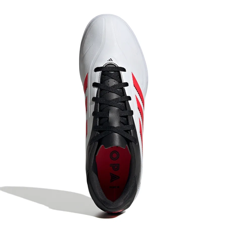 Imagen 3 de 7 de Botines adidas Copa Pure III Club Cancha Cubierta-NEGRO/NEGRO/NARANJA