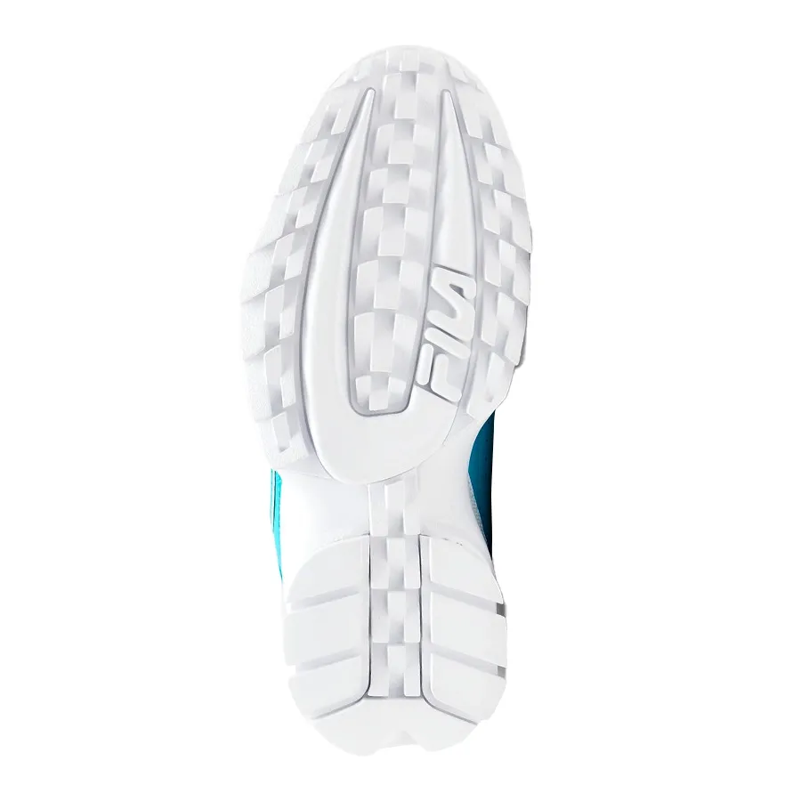 Imagen 1 de 5 de Zapatillas Fila Disruptor II Premium M-TURQUESA/BLANCO