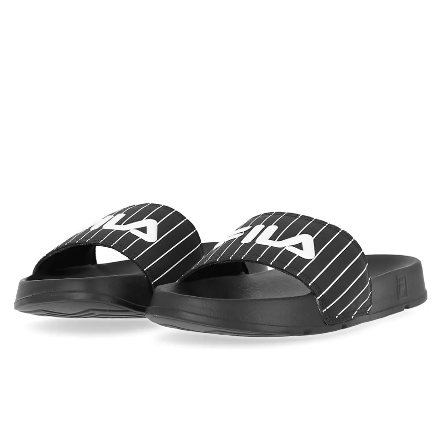 Imagen 2 de 5 de Ojotas Fila Drifter Basic-NEGRO/BLANCO