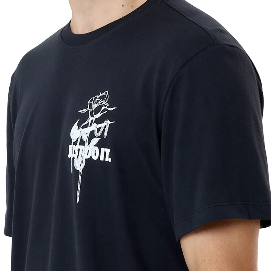 Imagen 2 de 3 de Remera Nike Entrenamiento Dri-Fit 3-NEGRO/BLANCO