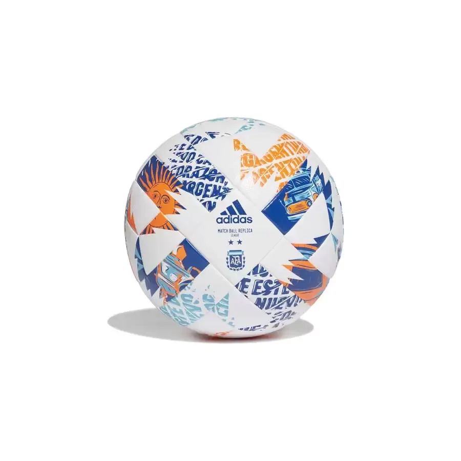 Imagen 0 de 4 de Pelota adidas Argentina 20 League-BLANCO/AZUL/NARANJA