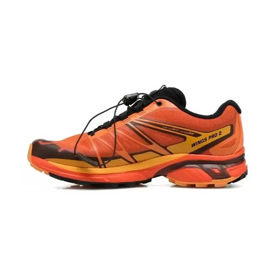 Imagen 2 de 4 de Zapatillas Salomon Wings Pro 2 M-NARANJA/NEGRO