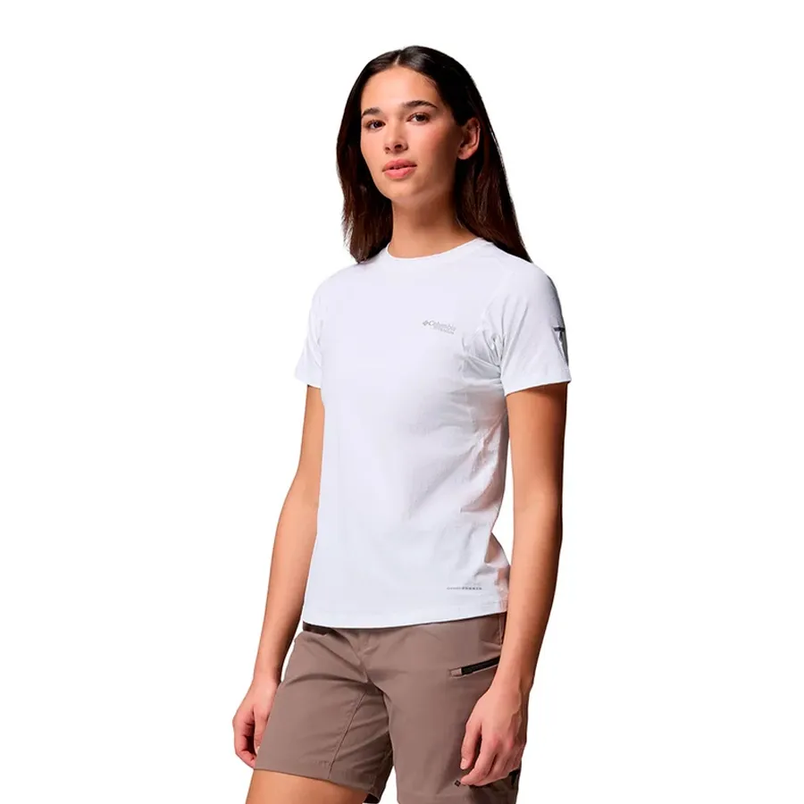 Imagen 1 de 6 de Remera Columbia Diamond Peak Pro-BLANCO