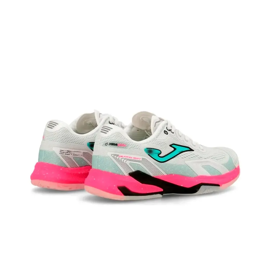 Imagen 5 de 8 de Zapatillas Joma Ultra Light-BLANCO/FUCSIA
