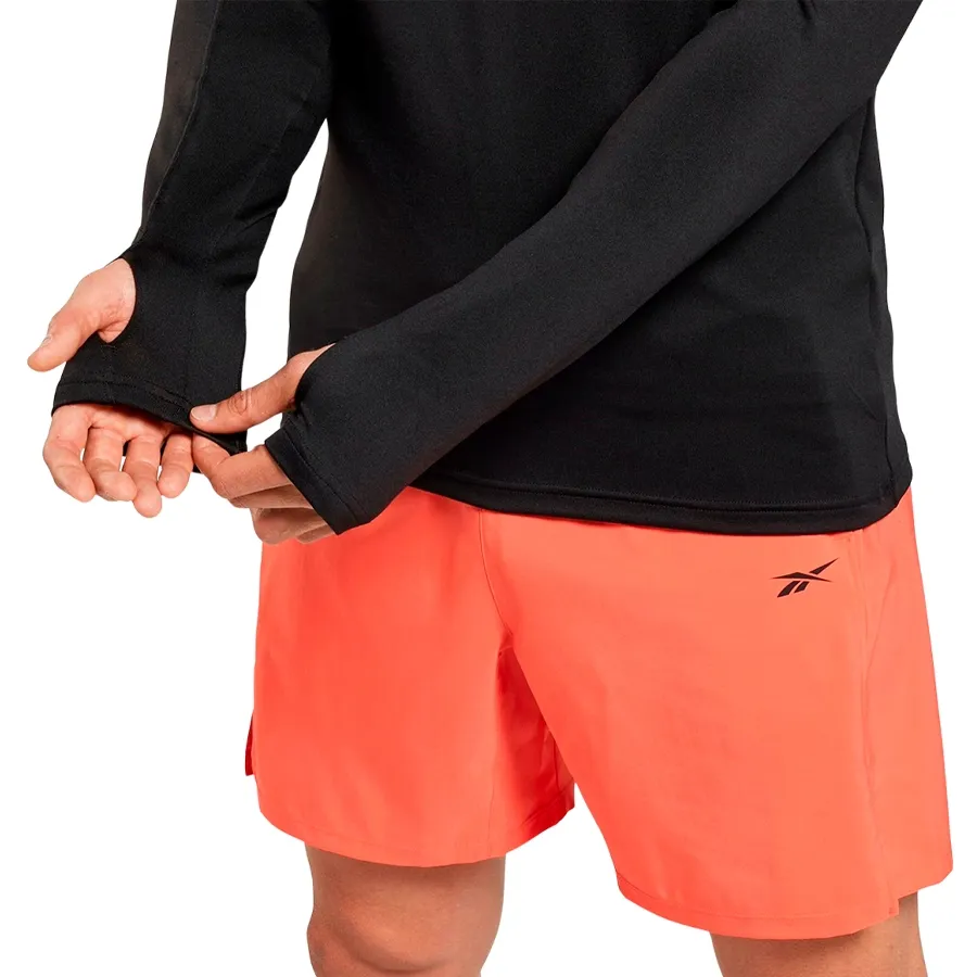 Imagen 4 de 5 de Buzo Reebok Running Quarter Zip-NEGRO