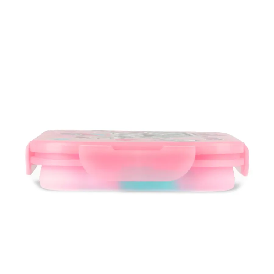 Imagen 2 de 3 de Tupper PLegable Footy Good Vibes-ROSA/CELESTE