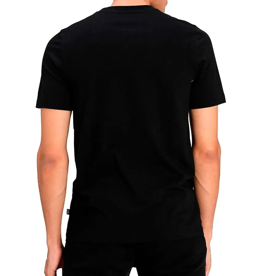 Imagen 1 de 2 de Remera Puma Ess Logo-NEGRO/BLANCO
