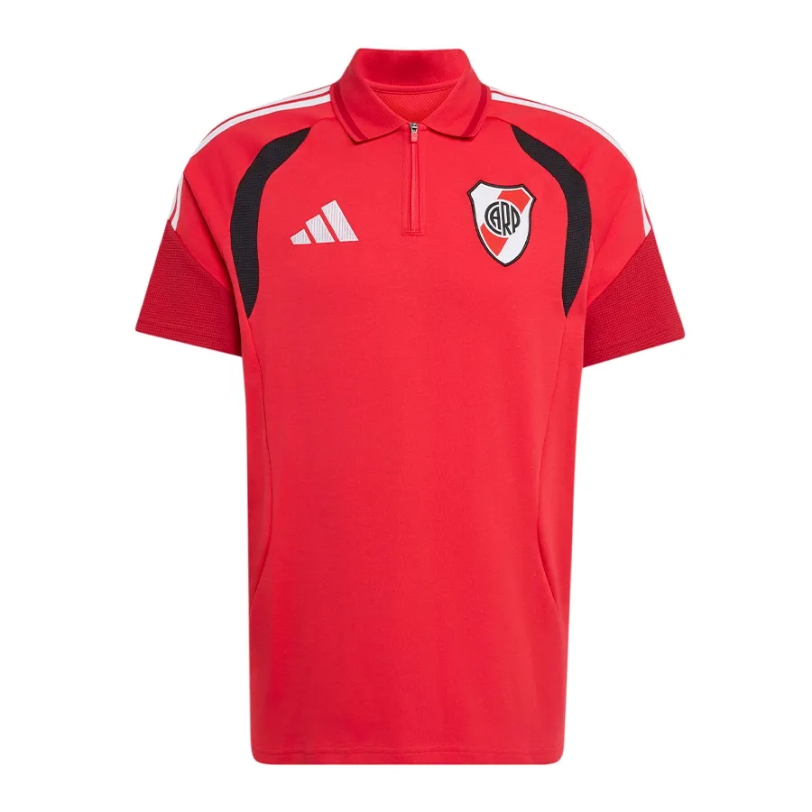 Imagen 2 de 5 de Polo adidas Tiro26 Competition River Plate 26/27-ROJO