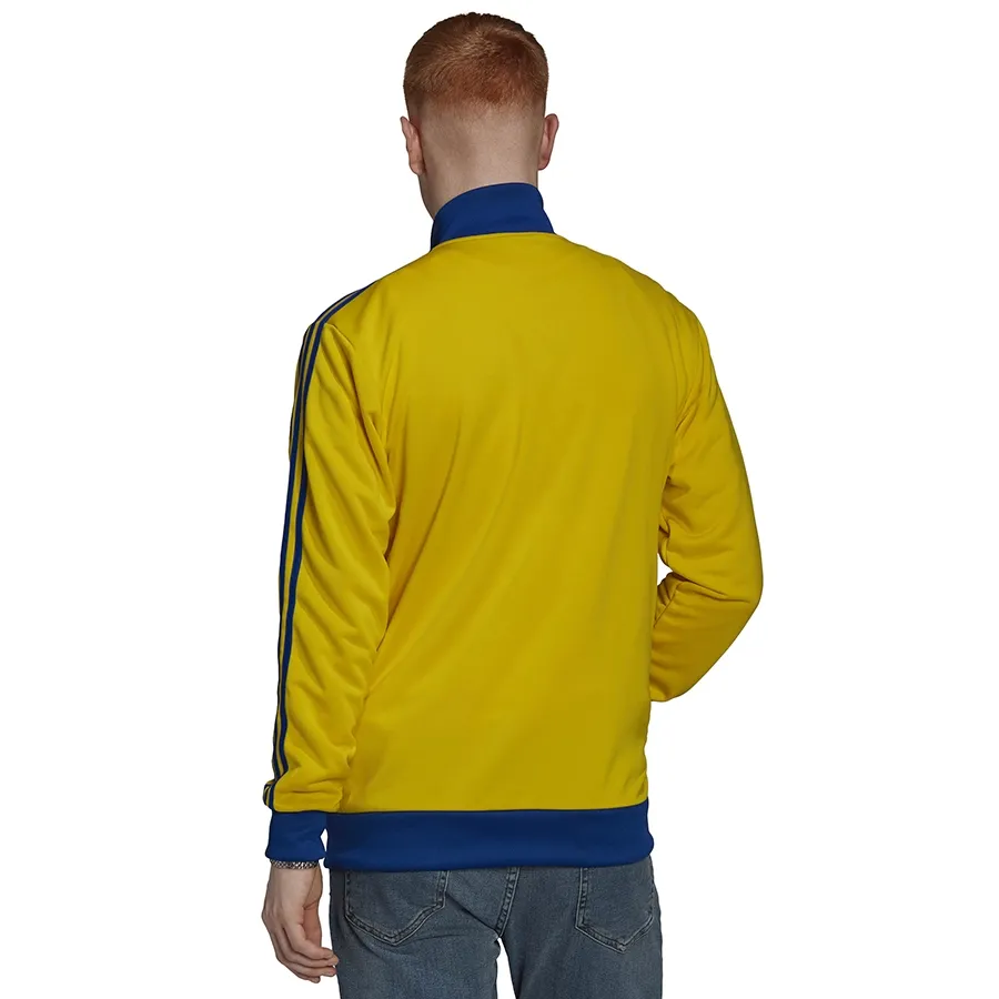 Imagen 1 de 5 de Campera adidas Boca Juniors 3 Tiras-AMARILLO/AZUL