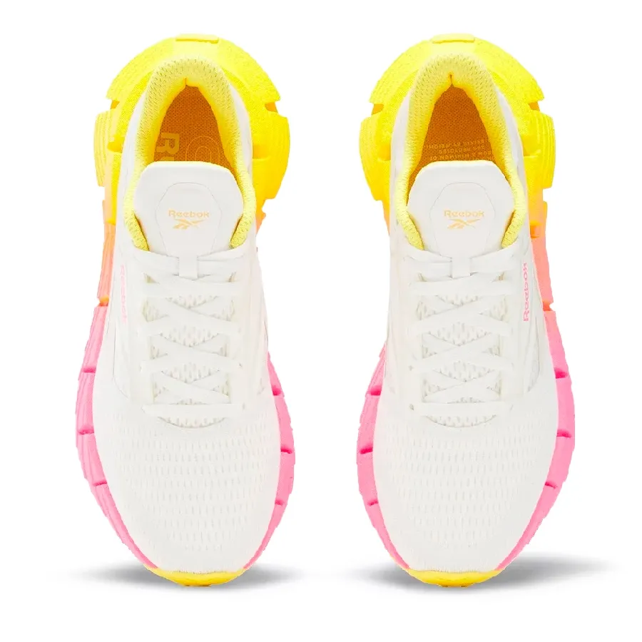Imagen 3 de 5 de Zapatillas Reebok Floatzig 1-BLANCO/AMARILLO/ROSA