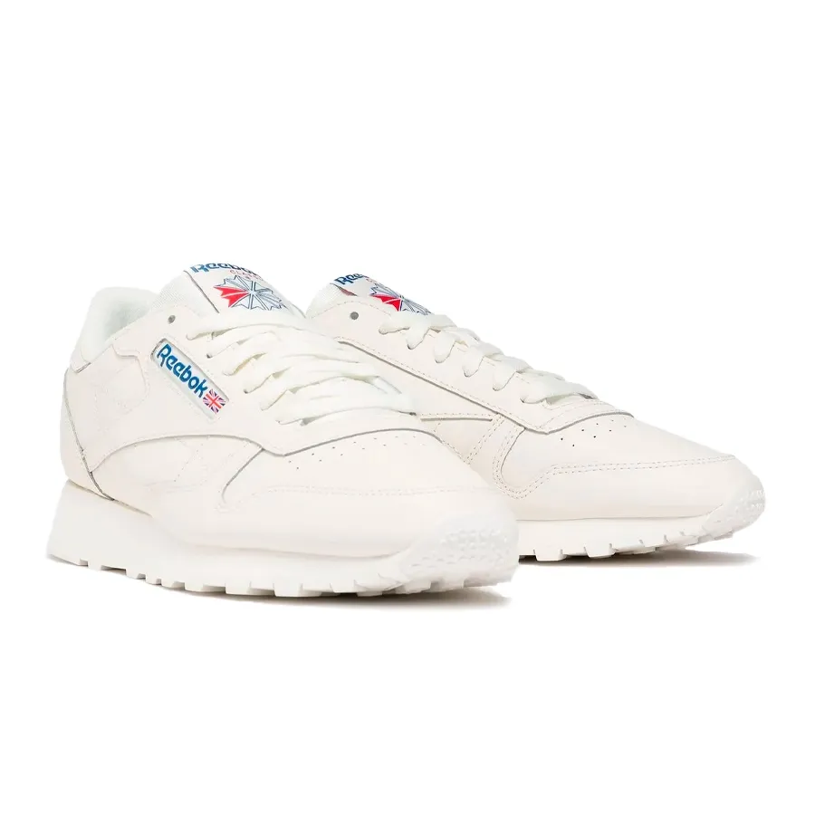 Imagen 1 de 5 de Zapatillas Reebok Classic Leather-BLANCO/AZUL FRANCIA