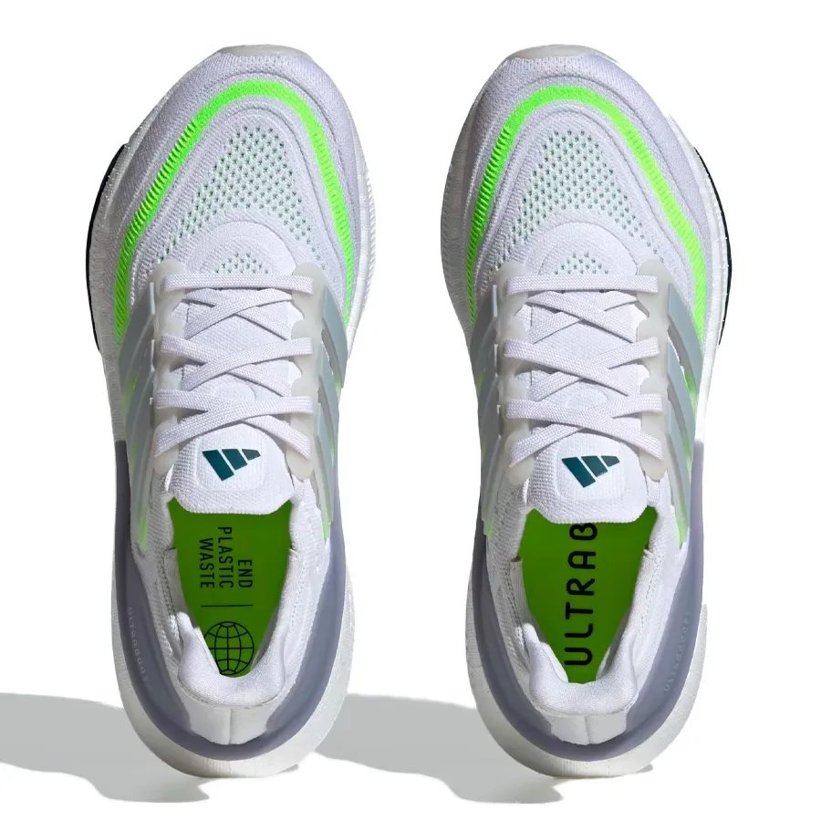 Imagen 7 de 10 de Zapatillas adidas Ultraboost Light-BLANCO/AMARILLO FLUOR