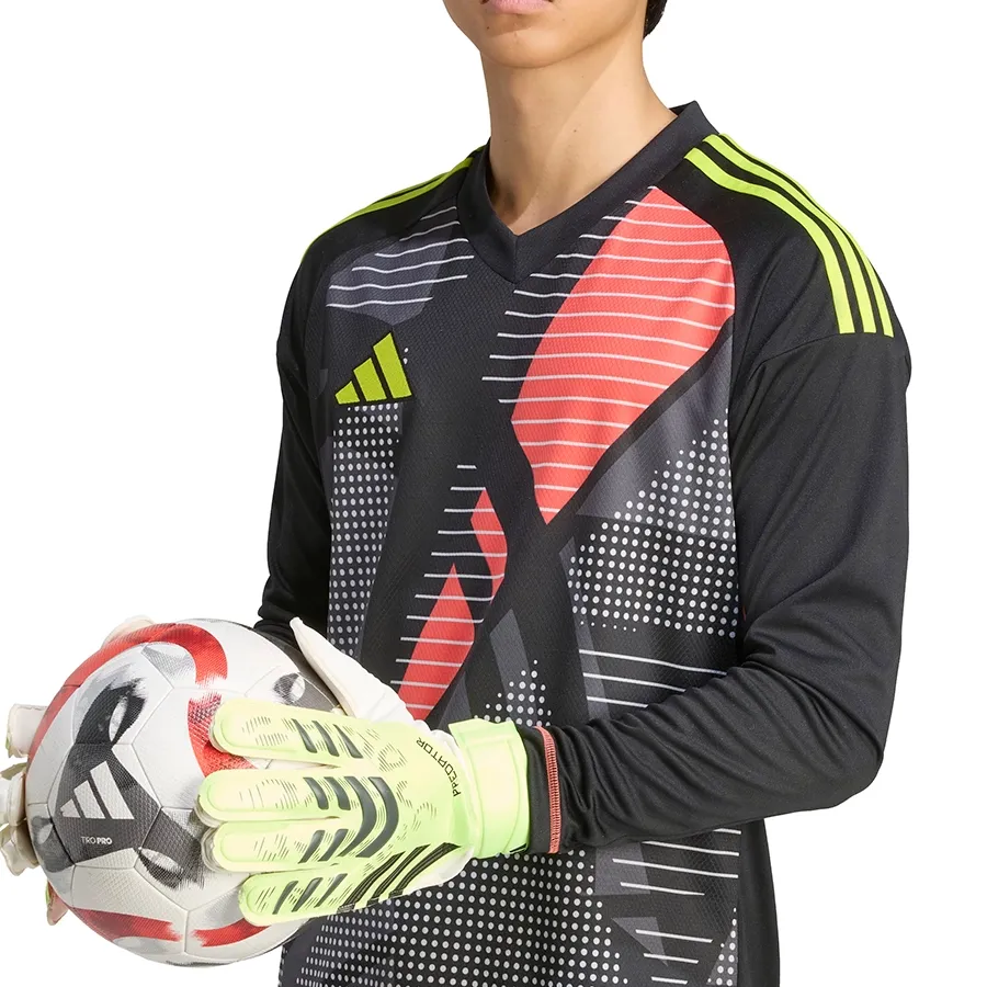 Imagen 2 de 4 de Guantes adidas Predator Training-VERDE FLUOR/BLANCO/NEGRO