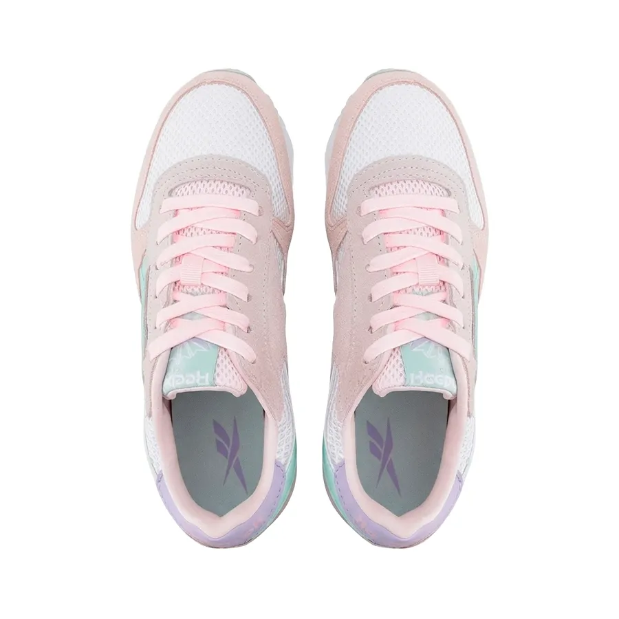 Imagen 3 de 4 de Zapatillas Reebok Classic Leather-GRIS/BLANCO/TURQUESA