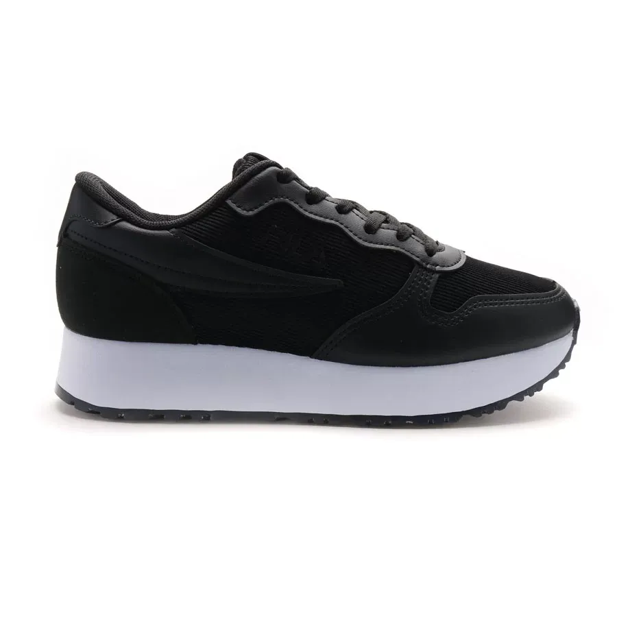 Imagen 4 de 5 de Zapatillas Fila Euro Jogger Wedge W-NEGRO