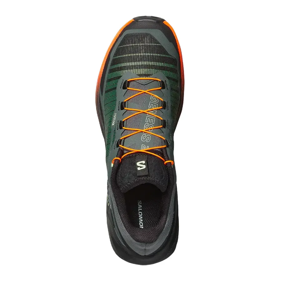 Imagen 3 de 6 de Zapatillas Salomon Genesis 2-NEGRO/VERDE/NARANJA