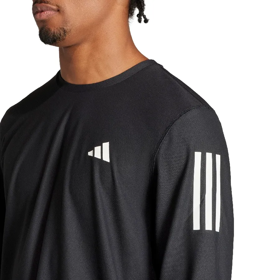 Imagen 3 de 5 de Remera adidas Own The Run-NEGRO