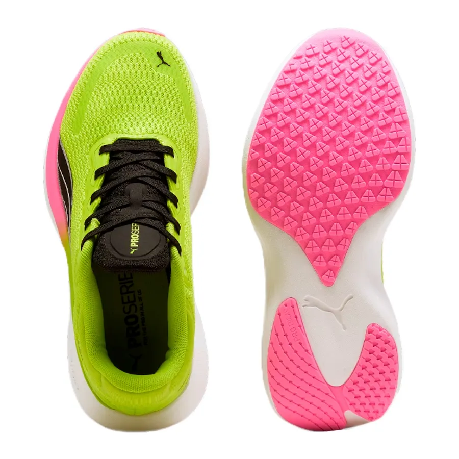 Imagen 3 de 5 de Zapatillas Puma Scend Pro-AMARILLO FLUOR/FUCSIA/NEGRO