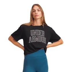 Remera Under Armour Rival Campus Oversize