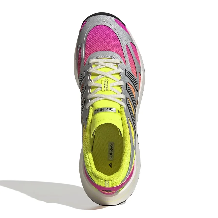 Imagen 4 de 8 de Zapatillas adidas Adizero Aruku-AMARILLO FLUOR/FUCSIA/GRIS