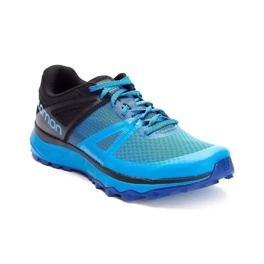 Imagen 2 de 3 de Zapatillas Salomon Trailster M-AZUL/NEGRO