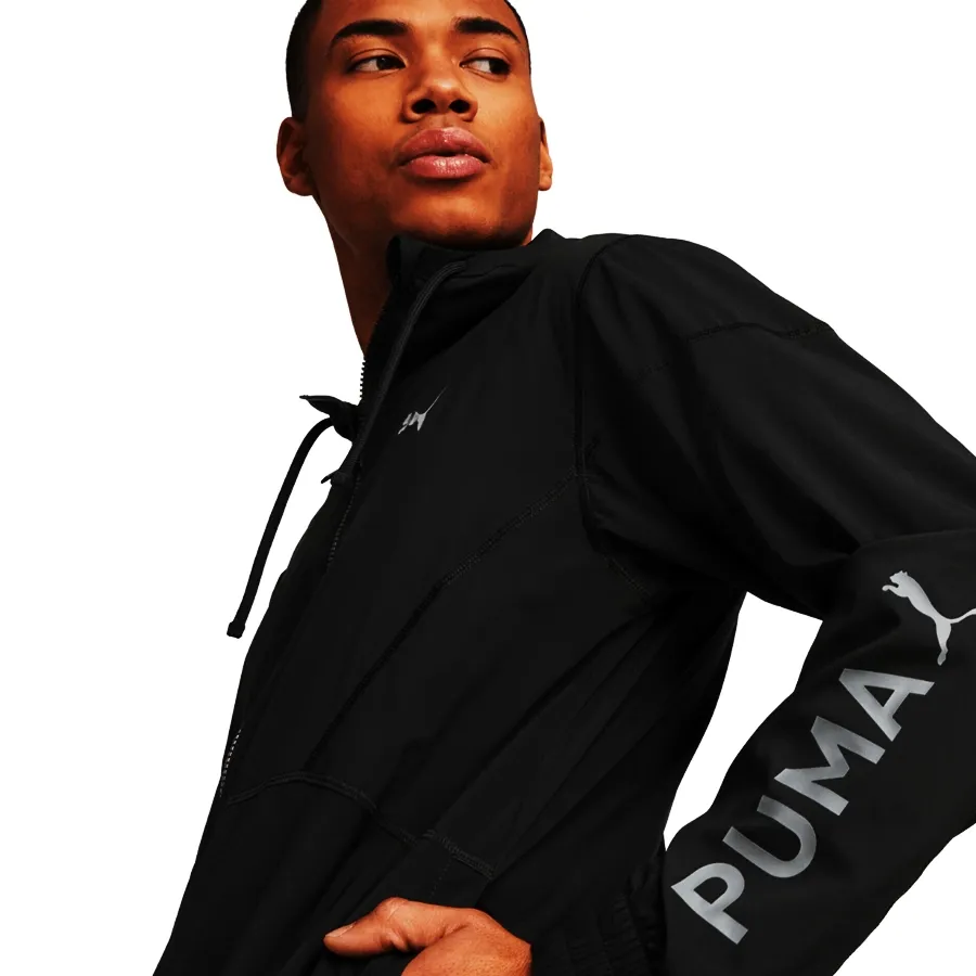 Imagen 3 de 5 de Campera Puma Fit Woven-NEGRO
