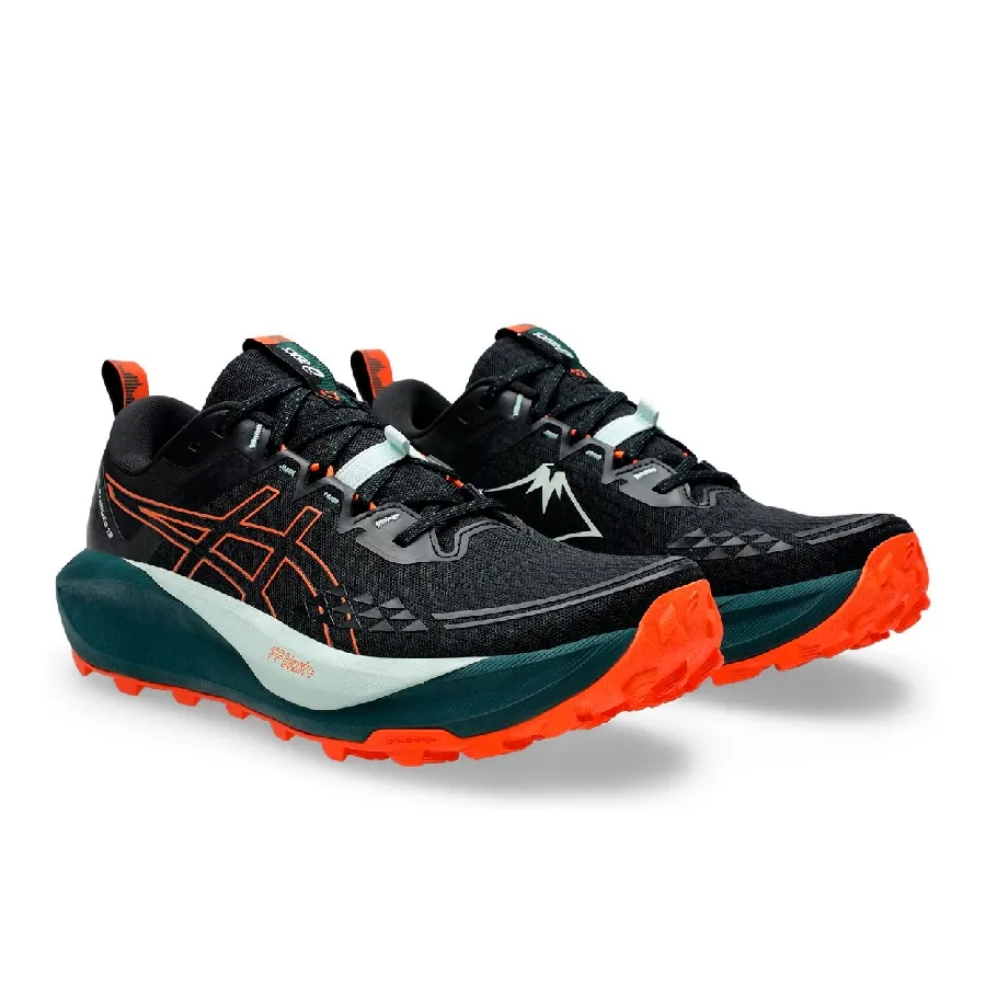 Imagen 1 de 6 de Zapatillas Asics Gel-Trabuco 13-NEGRO/NARANJA/VERDE