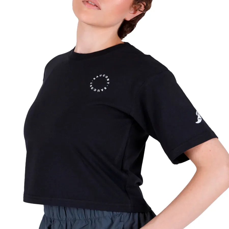 Imagen 1 de 4 de Remera Saucony Recovery Boxy-NEGRO