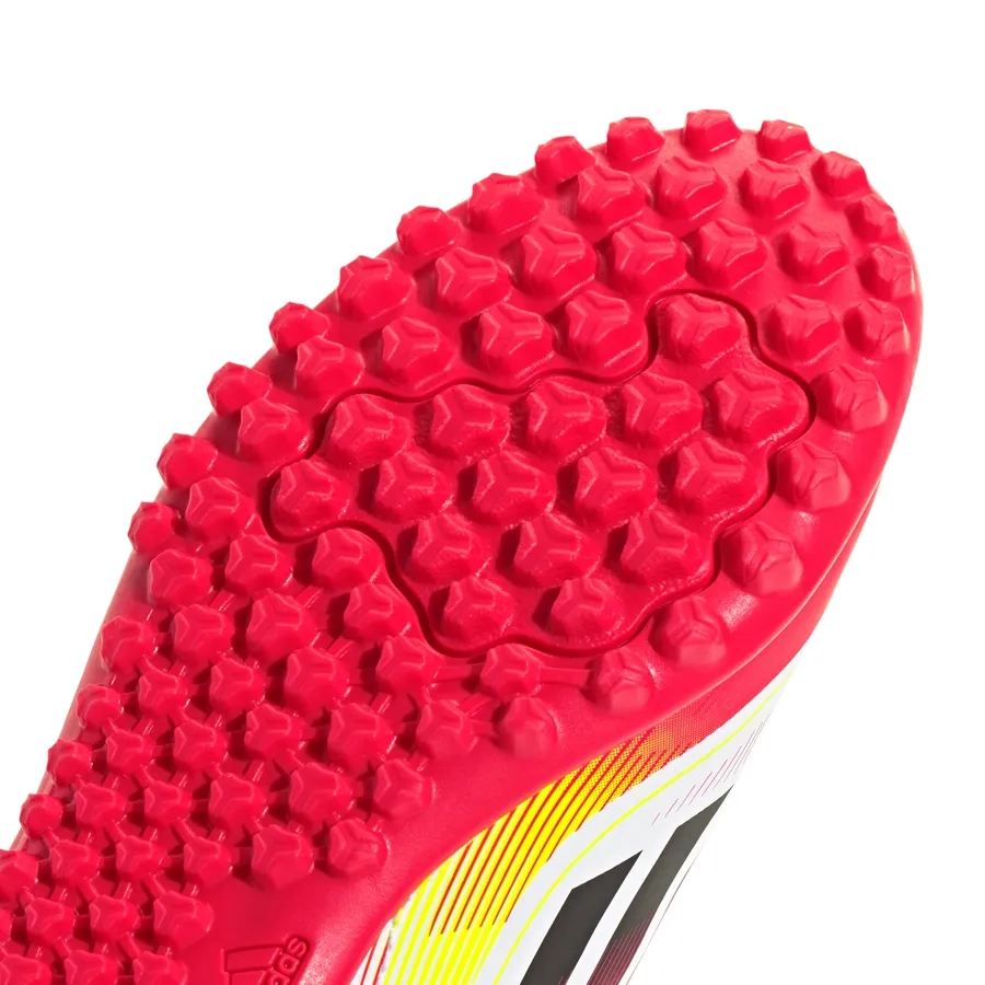 Imagen 7 de 8 de Botines adidas F50 Club-BLANCO/CORAL FLUOR/NEGRO