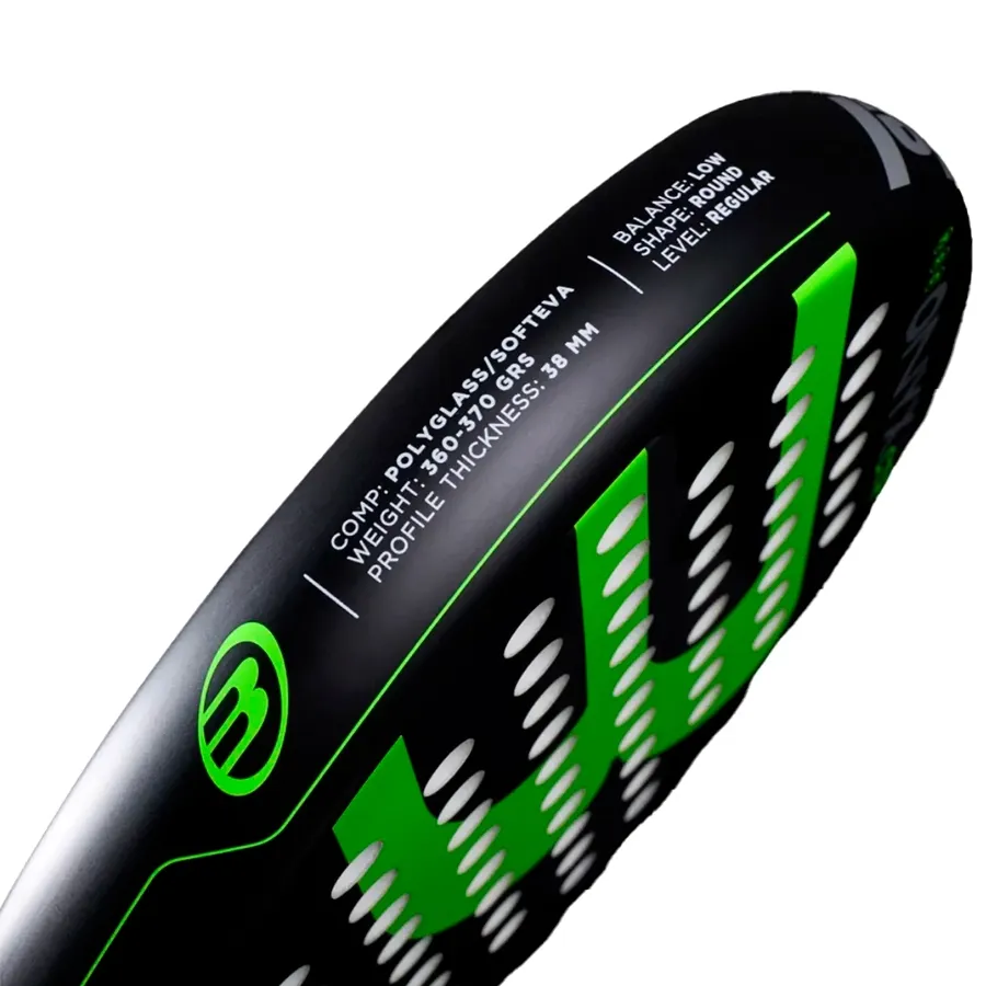 Imagen 4 de 5 de Paleta Bullpadel Onyx Control 2.0-VERDE/NEGRO