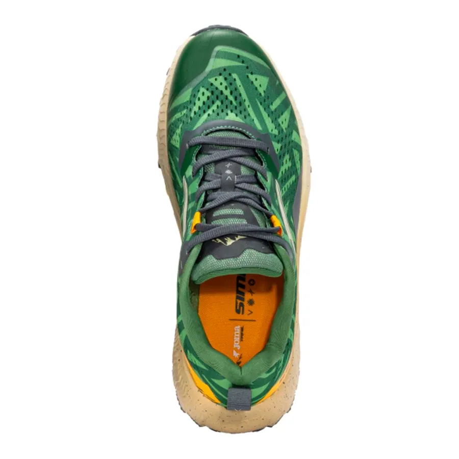 Imagen 2 de 5 de Zapatillas Joma Trail Sima-VERDE/GRAFITO