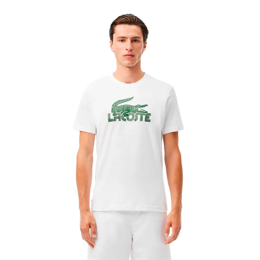 Imagen 0 de 4 de Remera Lacoste deportiva-BLANCO/VERDE